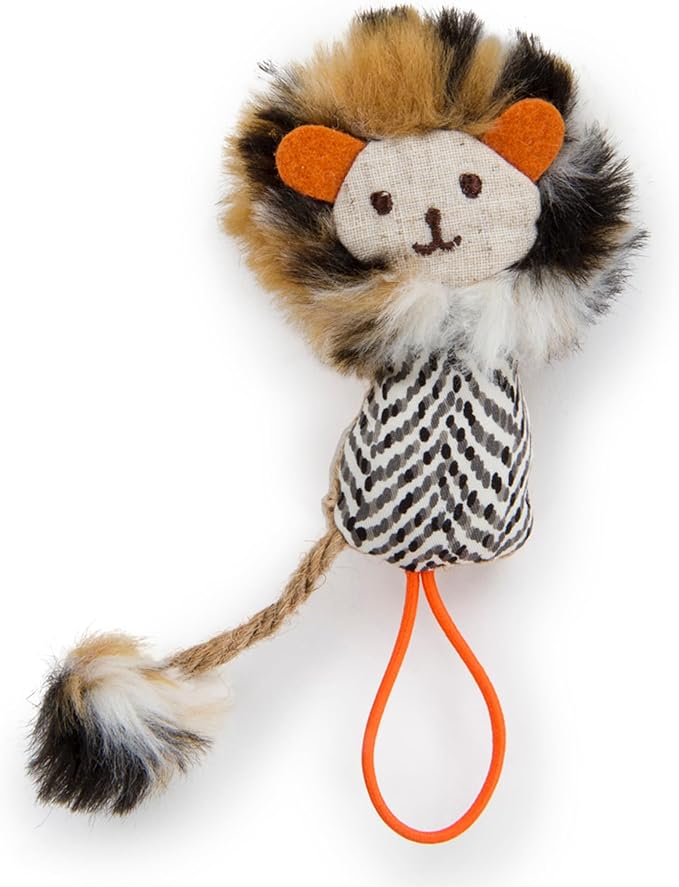 Petlinks HappyNip Lion Launcher Cat Toy, Contains Silvervine & Catnip - Multi Color, One Size