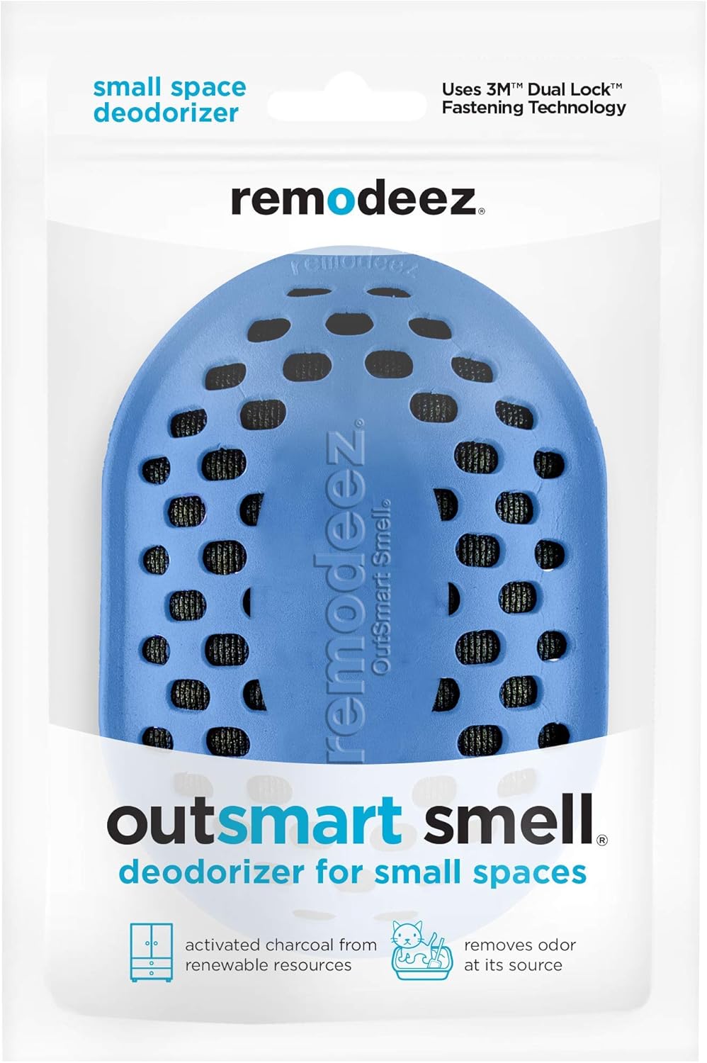 remodeez Litter Box Deodorizer and Cat Odor Eliminator, Activated Charcoal Bags, Charcoal Air Purifiers, Pet Odor & Moisture Absorber