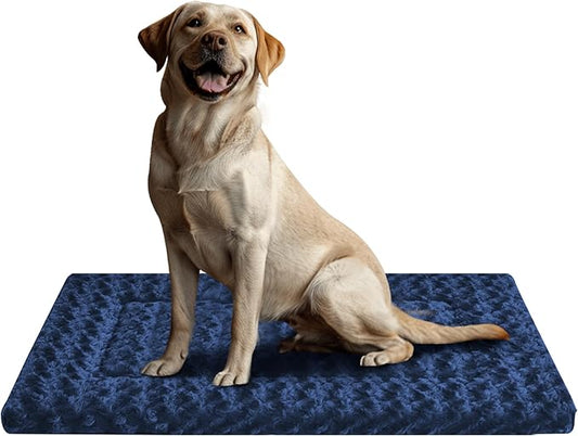 Dog Bed Mat - Comfortable Dog Kennel Pad, Multi-Purpose Dog Crate Bed & Dog Bed Mats for Dogs & Cats – Soft Dog Crate Mat & Dog Bed Crate Mat for Dog & Cat