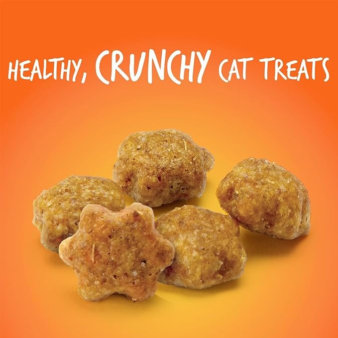Fruitables Cat Treats, Healthy Treats For Cats, Low Calorie and Packed with Protein, Crunchy Biscuits, Free of Wheat, Corn and Soy, Made with Real Tuna and Pumpkin, 2.5oz
