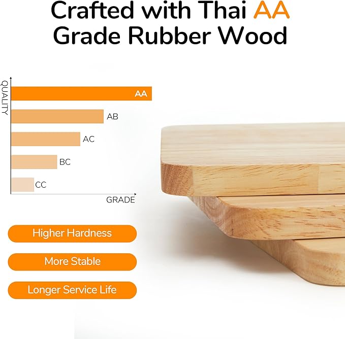 FUKUMARU Dog Stairs, Solid Wood Pet Stairs with Cat Scratching Post, Transformable Cat Ramp Can Hold Up to 200 lbs, 20 Inch Pet Steps for Dogs and Cats to Climb High Bed and Couch, Over 6 Combinations