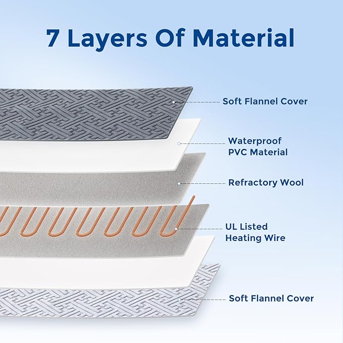 Heated Cat House for Indoor Cats - Cat Warming Bed for Winter with Fluffy Ball Hanging and Adjustable Heating Pad, Foldable Cat Hideaway,16.5x16.5x13 inches, Grey