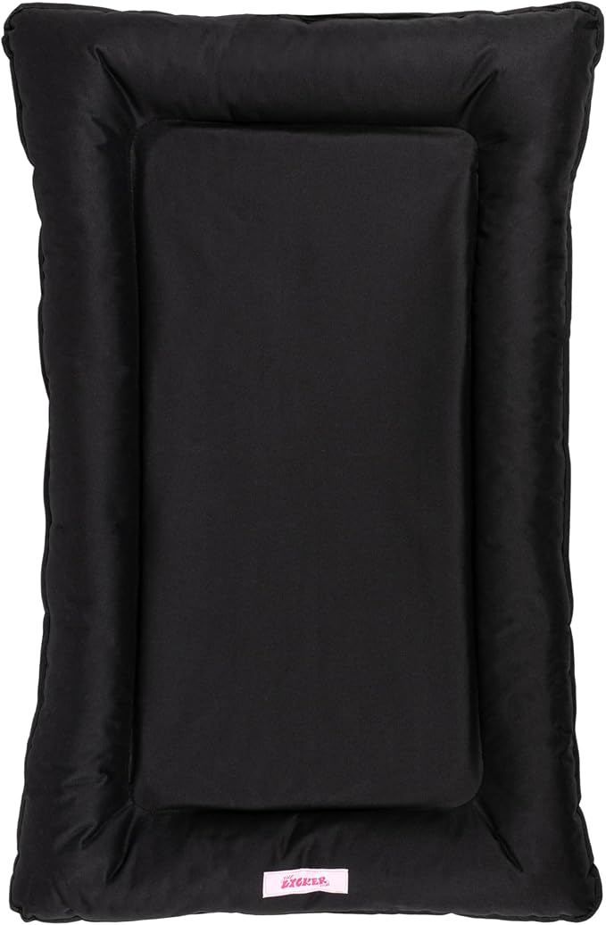 DBD3004E-L Archie 39" x 23" Traditional Oxford Waterproof Indoor/Outdoor Hand-Washable Memory Foam Camping Pet Bed, Ink