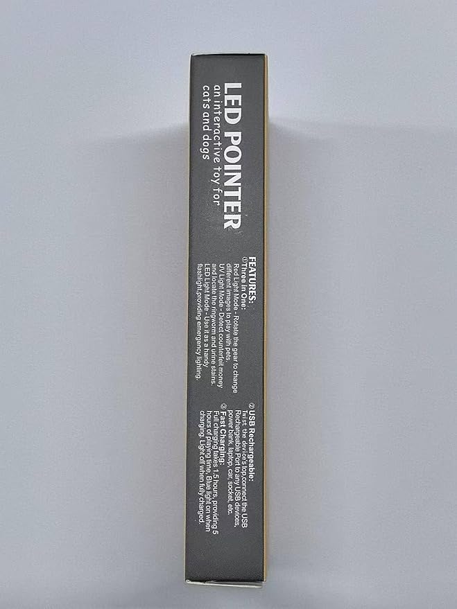 2 Pieces Cat Toy, USB Rechargeable, Long Range 5 Modes, Interactive Kitten Dog Cat Mouse Toy for Indoor (Sky Blue