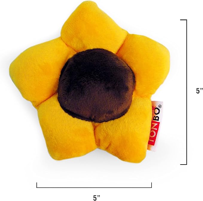 TONBO Soft Plush Small Cute and Cozy Nature Dog Cat Bed, Washer and Dryer Friendly (Ladybug)