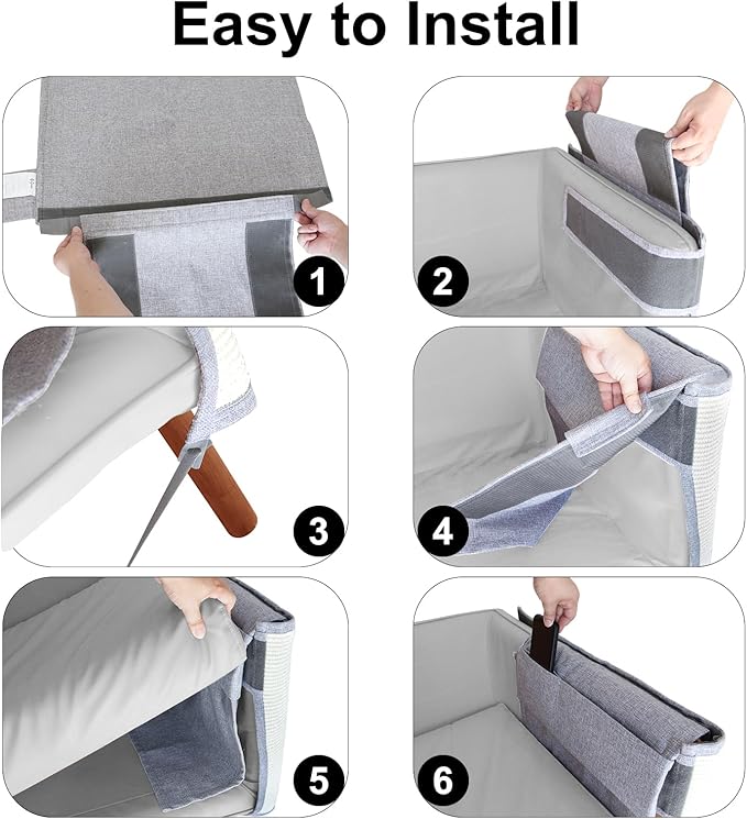 Upgraded Cat Scratch Furniture Protector,Cat Scratch Sofa Arm Sheild with Large Size Natural Sisal for Protecting Couch Sofa Chair Furniture 27.9''L*19.7''W (Light Grey/Left Handed)