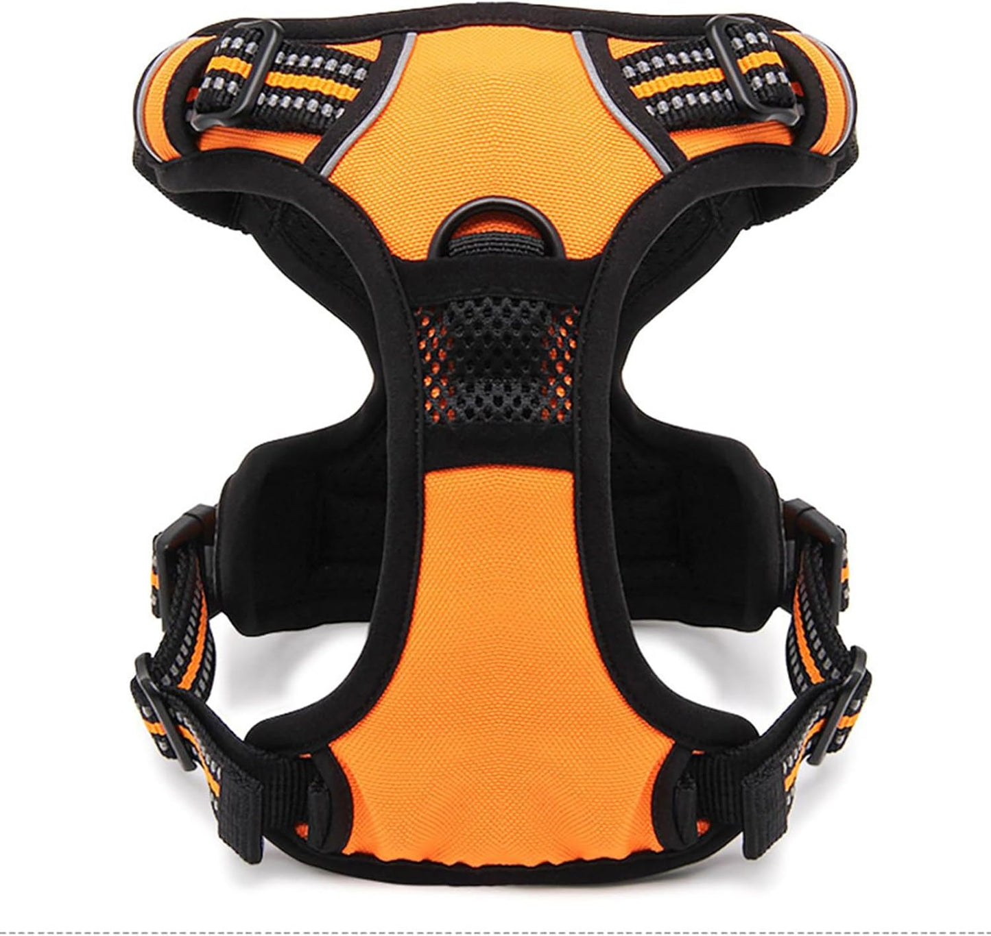 TRUE LOVE Truelove Adjustable No-Pull Dog Harness Reflective Pup Vest Harnesses Comfortable Control Brilliant Colors TLH5651(Orange,S)