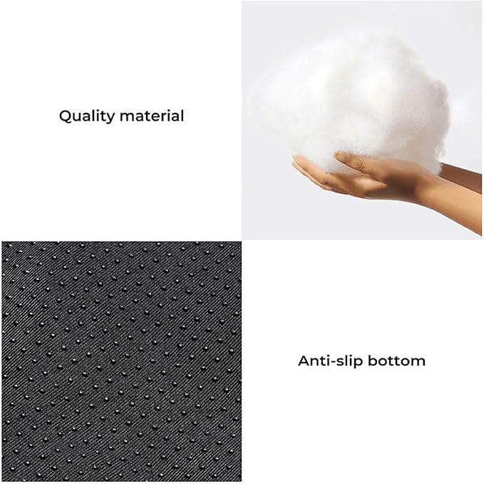 FUNNY FUZZY Pet Fluffy Fuzzy Couch Cover, Calming Washable Dog Bed Sofa Protector Pets Mat for Small Dogs and Cats (Tie-dye Brown,27.56 × 24.02 × 5.51 in)