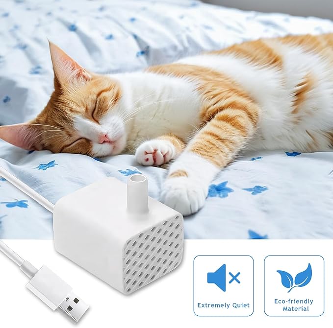 Water Pump for Pet Fountain,Smart cat Water Fountain-White for HB-200（20 inches Lifting)