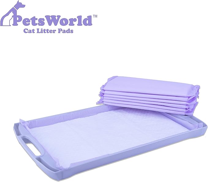 PETSWORLD Cat Pad Refills for Tidy Cats Breeze Litter System (800 Pads)