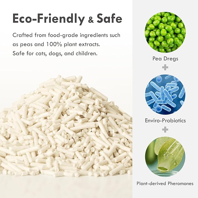 Lady N Cat Attract Tofu Litter | Natural Plant-Based Attractant | Helps Cats Use Litter Box | Great for Training Kittens & Multi-Cat Homes | Classic Pellet for Standard Litter Boxes 9lb