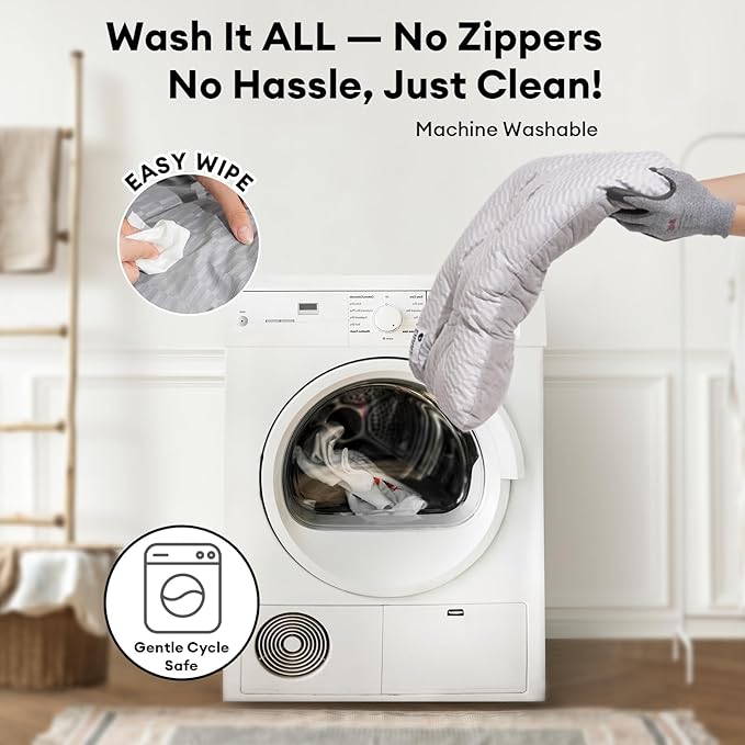 FUNNY FUZZY Washable Dog Bed,Reversible Plush Dog Crate Mat, Soft Fluffy Kennel Pad,Pet Sleeping Mattress for Large,Medium Sized Dogs Breeds,Indoor Cats,35.4" × 22.8", L,Charcoal Grey