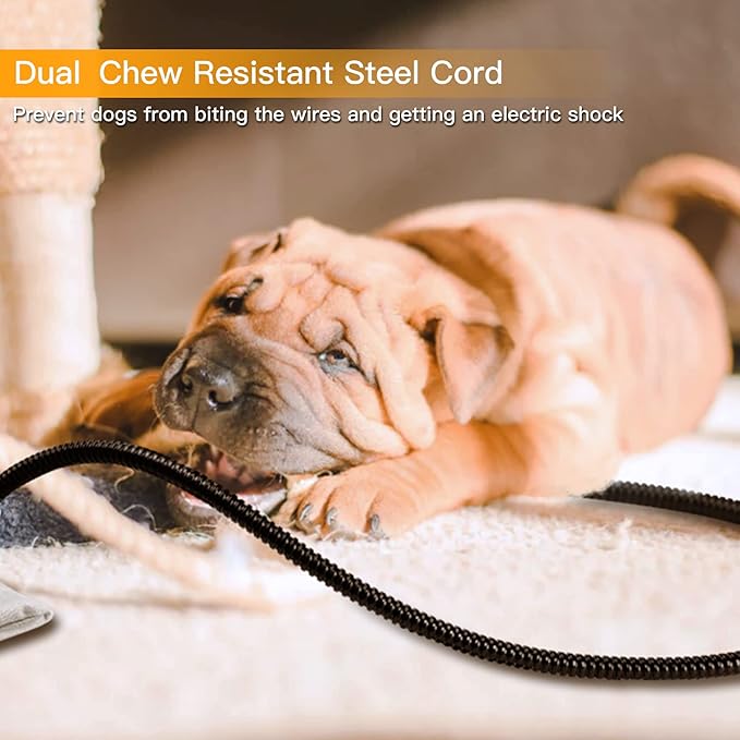 Toozey Pet Heating Pad, 6 Adjustable Temperature Dog Cat Heating Pad with Timer, Waterproof Heated Cat Bed with Chew Resistant Cord, Indoor Electric Pet Heated Mat 18x16in