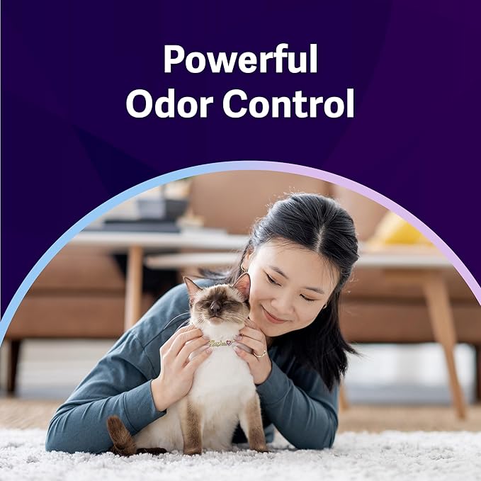 Ultra Clumping Micro Crystals Premium Cat Litter - Dust Free, Soft on Paws, Fragrance Free - 15 Lbs. Total (3pk of 5 Lbs.)