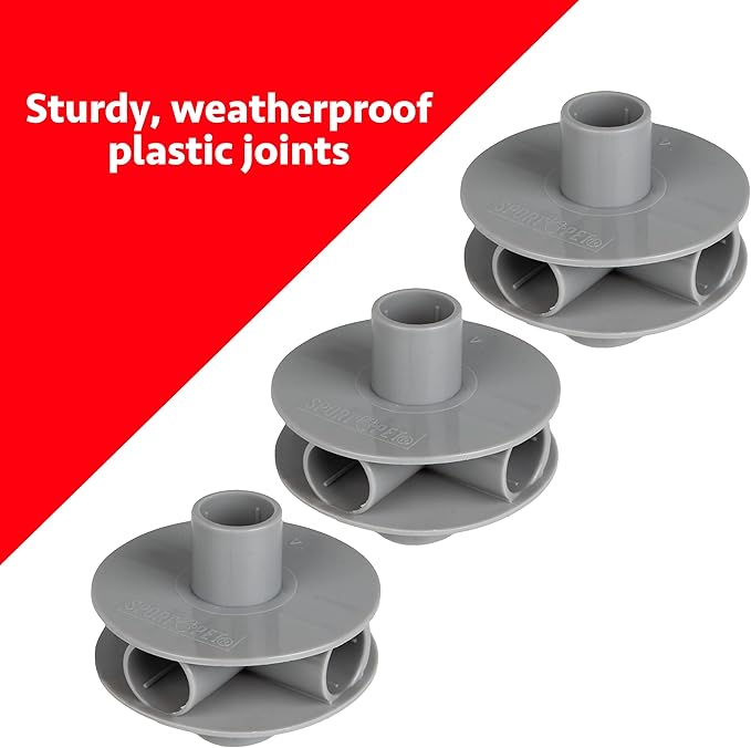 Kitty City Outdoor Catio Furniture and Play Kits for Cats, Pipes and Joints