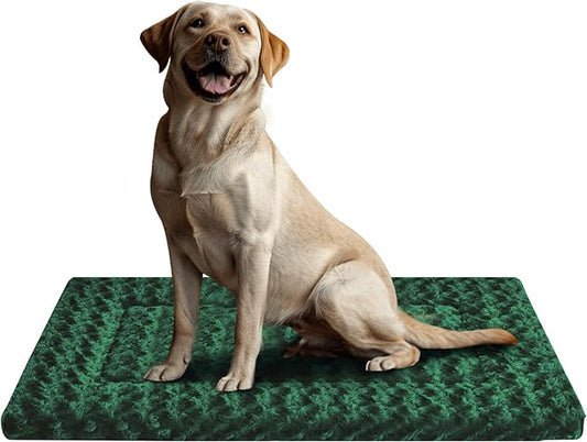 Dog Bed Mat - Comfortable Dog Kennel Pad, Multi-Purpose Dog Crate Bed & Dog Bed Mats for Dogs & Cats – Soft Dog Crate Mat & Dog Bed Crate Mat for Dog & Cat
