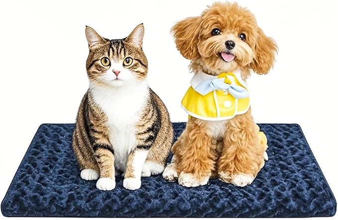 Dog Beds Crate Pad, Dog Bed Mat for Smal Dogs Sleeping, Soft, Durable, Washable & Anti-Slip Crate Pads, Reversible Mat Bed Kennel Mat Cat Bed
