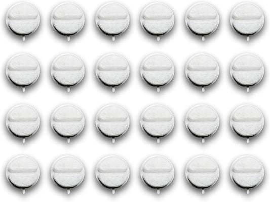 NISPIRA Triple Filtration Charcoal Water Filter for 84oz/2.5L Nugget Dog & Cat Water Fountain Dispenser 24 Pack