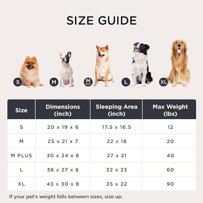 Bedsure Cute Dog Bed for Small Dogs & Cats - Washable Furry Puppy Beds, Rectangle Orthopedic Corduroy Fleece Pet Beds with Removable Zipper Cover, 20x19x6inches, Blush Pink