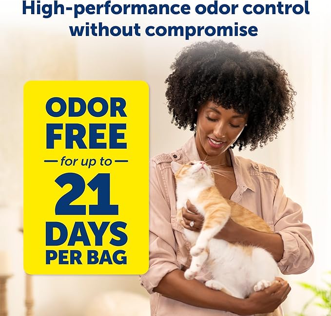 PetSafe ScoopFree Premium Natural Cat Litter - Eco-Friendly Long-Lasting Litter - High Absorbency & Low-Tracking Design - Non-Clumping Pebbles - 4.2 lb Bag - 2 Pack