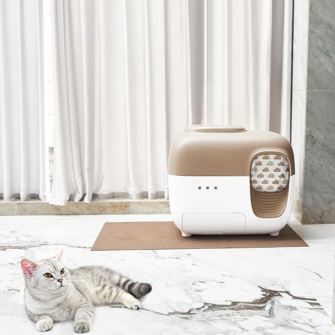 40-Pack Cat Litter Box Liners Compatible with Petsnowy Litter Box, Self-cleaning Waste Drawer Bags for Automatic Cat Litter Box, Clear and Durable Liner