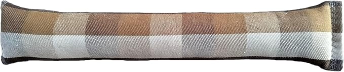 15" Catnip Cat Kicker Toys/Kitty Kick Sticks/Cat-Nip Kick Sticks (Tan and Brown Plaid) (Kickers Filled with 1 oz Premium Canadian Catnip)