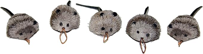 GoCat Cat Lures Cat Catcher Refill Mouse - Pack of 5