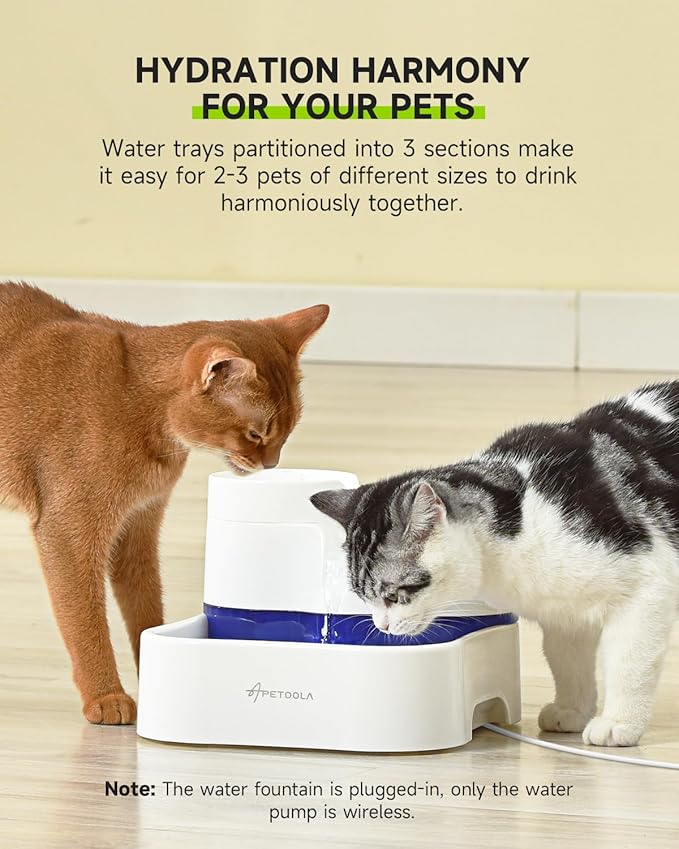3L Automatic Cat Feeder+Wireless Cats Water Fountain Stainless Steel 3.5L Set, 5G & 2.4G Wi-Fi Cat Food Dispenser Pet Feeder,Pet Dry Food, 1-10 Meals Per Day