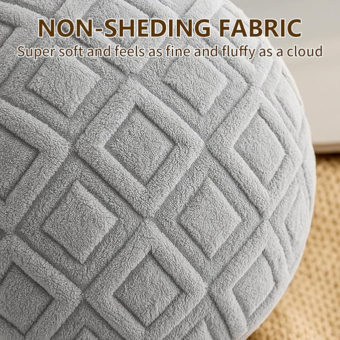 ShinHye Cat Bed - Washable Donut Bed for Cats and Small Dogs, Calming Round Pet Bed with Non-Slip Bottom, Indoor Comfort for Puppy & Kitten(LX-Grey-28x28)