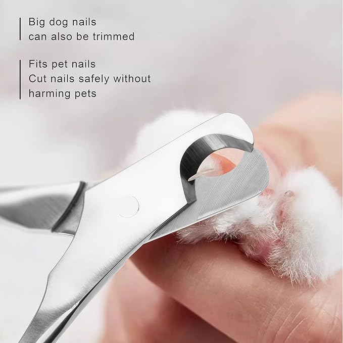 Cat Nail Clippers by,Small Breed Animals Claw Trimmer for a Cat, Puppy,Rabbit, Hamster, Birds, Kitten & Small Dog,Parrots, Chinchillas, Guinea Pigs,Sharp & Safe