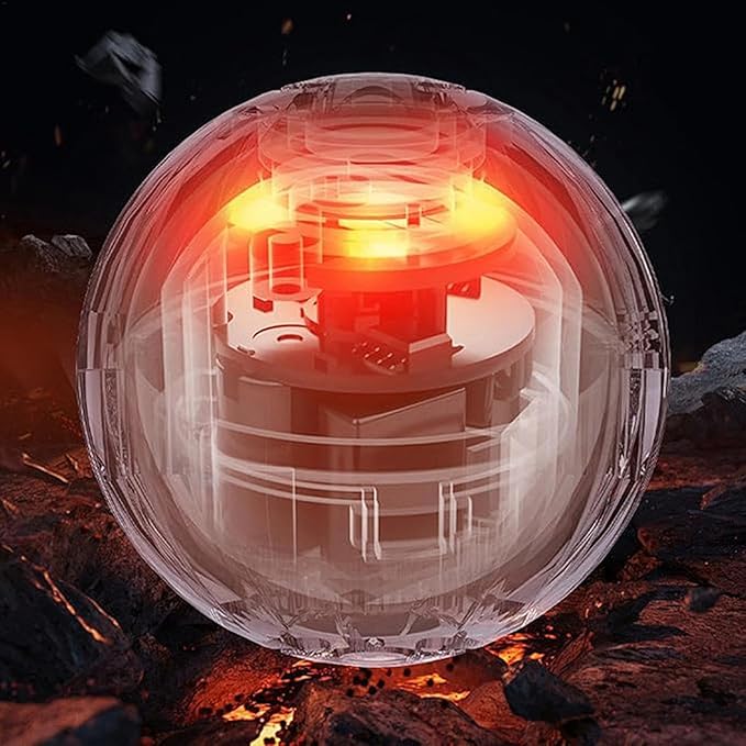 Smart Jumping Ball Toy for Cats, Dura-Spin Electric Cat Ball, Interactive Cat Toys for Indoor Cats - 1pack Blue