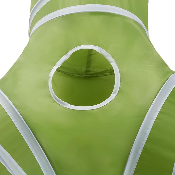 Cat Tunnels for Indoor Cats 3 Way Play Toy Kitty Tunnel Peek Hole Toy with Ball for Cat Tube Fun for Rabbits Kittens and Dogs