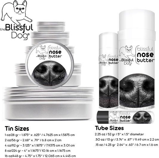 The Blissful Dog Flat-Coat Retriever Unscented Nose Butter - Dog Nose Butter, 8 Ounce