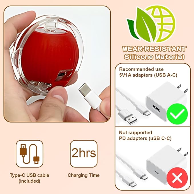 Rocfish Interactive Cat Toys Ball - Automatic Fast Rolling Ball in Play Mat, Hide and Seek Mouse Catching Game, Low-Noise Cat Enrichment Toys in Pouch for Indoor Bored Cats (Red Toy & Square Mat)