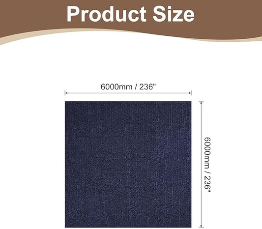 uxcell Self-Adhesive Cat Scratching Mat, 1 Roll 236" x 236" Couch Protector from Cat Claws for DIY Sofa, Wall, Doors, Cut Anti Cat Scratch Pad Carpet Mat, Dark Blue