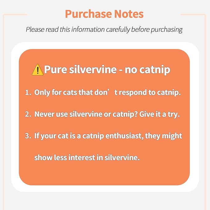 Cat Toys - Silvervine Powder for Cats, 100% Natural Catnip Alternative, 25G (0.88OZ), Safe for All Cat Ages, Matatabi Gall Fruit Powder