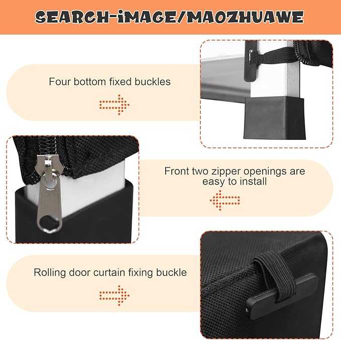 Rockever Outdoor Cat House, 100% Insulated Cat House for Outdoor Cats Weatherproof Feral cat House for All-Round Foam Layers Filling (Grey-with Cover, L)