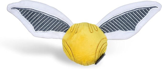Harry Potter Snitch Pet Squeaker Toy | Dog Toy Snitch Squeaker Ball | Quidditch Inspired Dog Toy for Pets | Crinkle Dog Toy, Dog Ball Toys, Squeaky Ball for Dogs