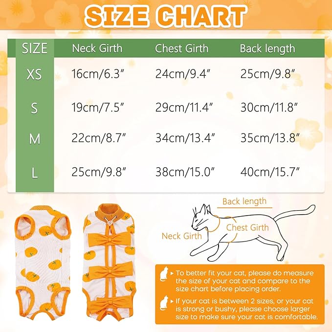 DENTRUN Cat Surgery Recovery Suit Anti Licking Spay Snuggly Vest, Pet Surgical Recovery Shirt After Surgery for Male Female Cat Small Dog Cone E-Collar Alternative