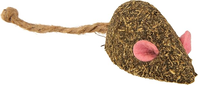 SmartyKat Instincts Mouser Mayhem HappyNip Cat Toy, Compressed Catnip & Silverine-Shaped Mice, Mentally Stimulating, Durable & Less Mess, 2-Pack