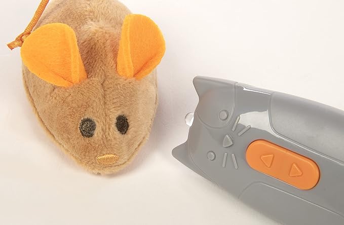 SmartyKat Electronic Motion/Moving Toys for Cats & Kittens, Battery Powered, Mimics Motion of Real Prey, Fun & Interactive Play - Multiple Styles