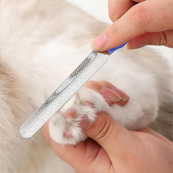 Zoocozy Cat Dog Pets Nail Clippers and Trimmers, Cat Grooming Supplies with Safety Guard, Avoid Overcutting, for Cat Dog Kitten Puppy Rabbit Guinea(Blue)