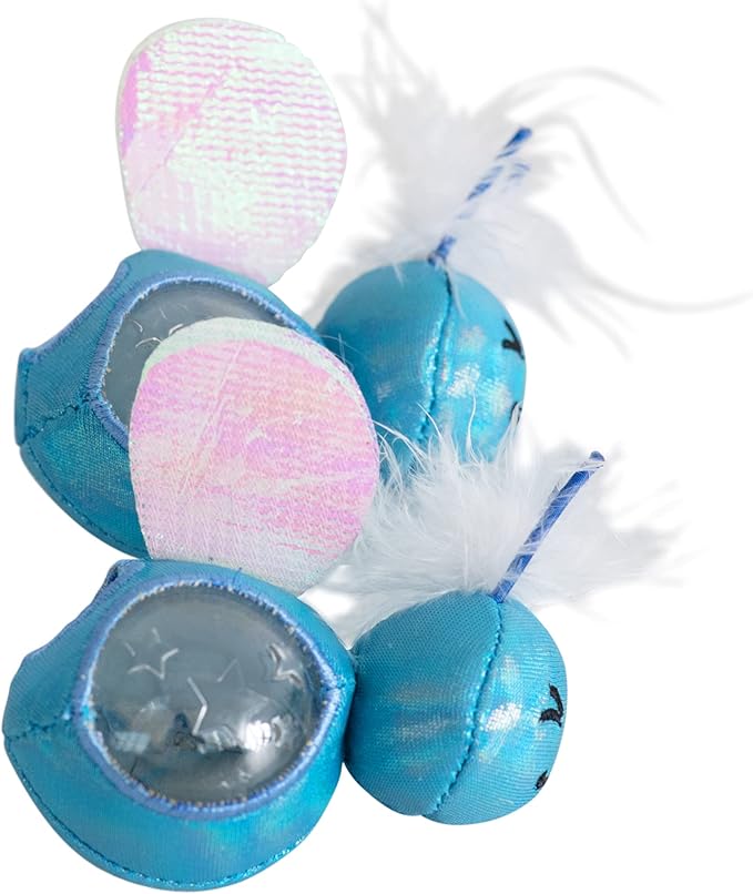 Catstages Firefly Treat Stuffer Glow-in-The-Dark Cat Toy - 2 Pack
