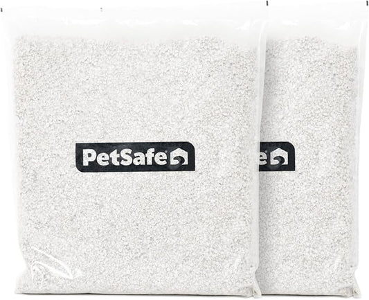 PetSafe ScoopFree Premium Natural Cat Litter - Eco-Friendly Long-Lasting Litter - High Absorbency & Low-Tracking Design - Non-Clumping Pebbles - 4.2 lb Bag - 2 Pack