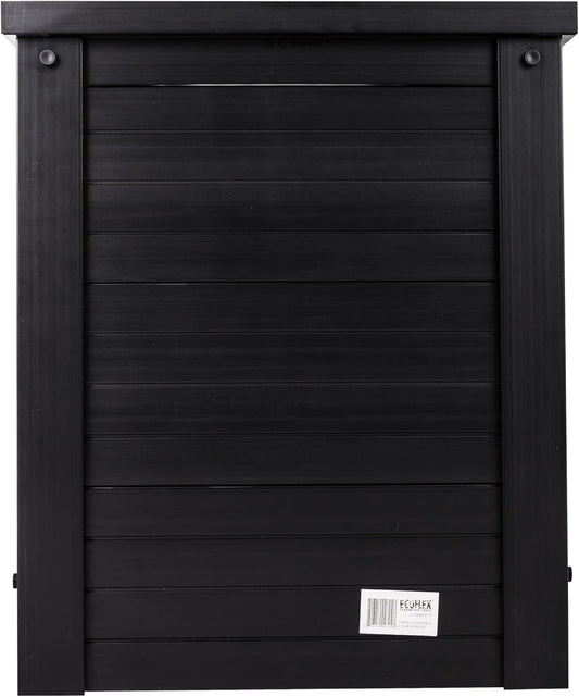 New Age Pet ecoFLEX Pet Crate/End Table, Small, Espresso 23.8"L x 18.2"W x 22.2"H