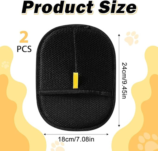 Pet Hair Removal Glove for Cats Dogs,2025 Electrostatic Pet Hair Remover Grooming Removal Gloves for Pets Hair,Hair Remover Gloves for Couch Clothes Carpet Bed Furniture Pet Grooming