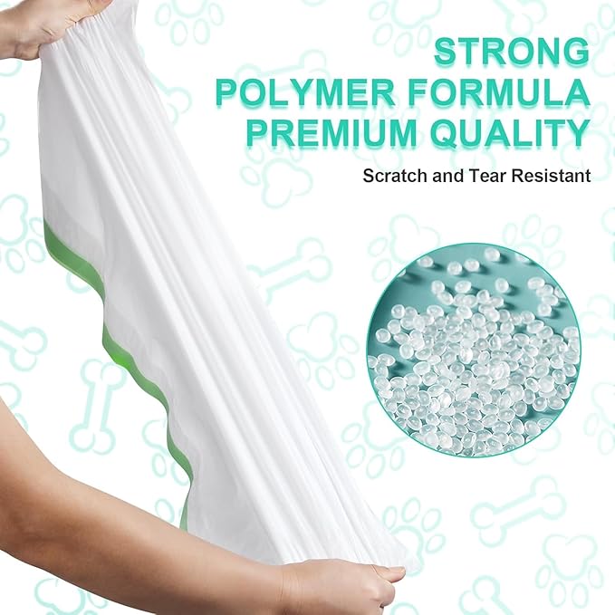 45 Count Self-Cleaning Cat Litter Box Liners Bag Fit For MW-SC01/MW-SC02/MW-LR01/MW-LB02, Drawstring Heavy Duty Cat Litter Receptacles Bags Compatible with Automatic Pet Litter Box-18" * 12"