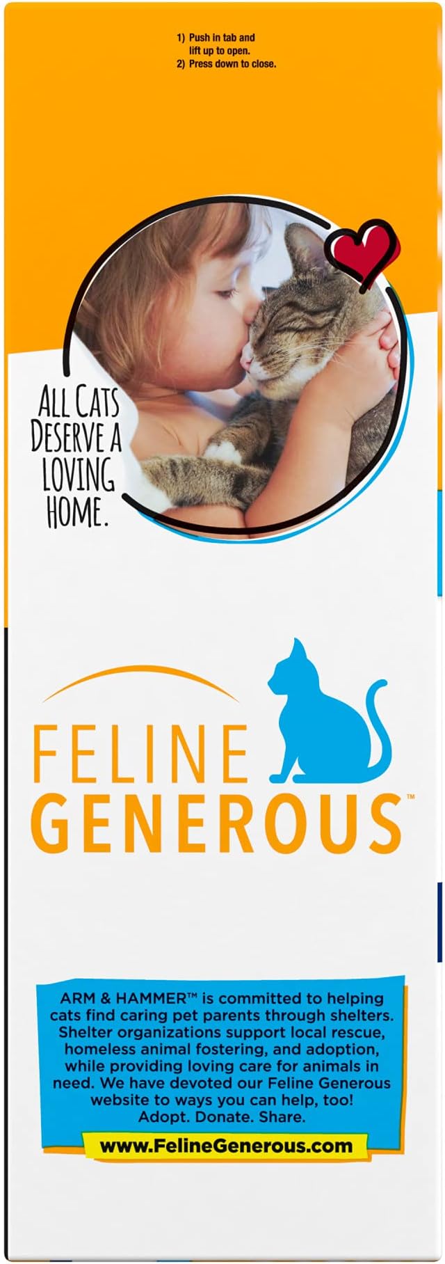 ARM & HAMMER Ultra Last Clumping Cat Litter Unscented MultiCat 18 Lbs. Pet Friendly with Baking Soda Odor Control Litter