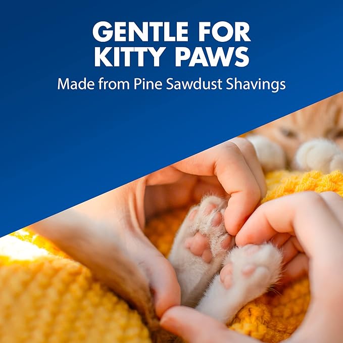 Feline Pine Platinum Non-Clumping Cat Litter 18lb. (Pack of 2)