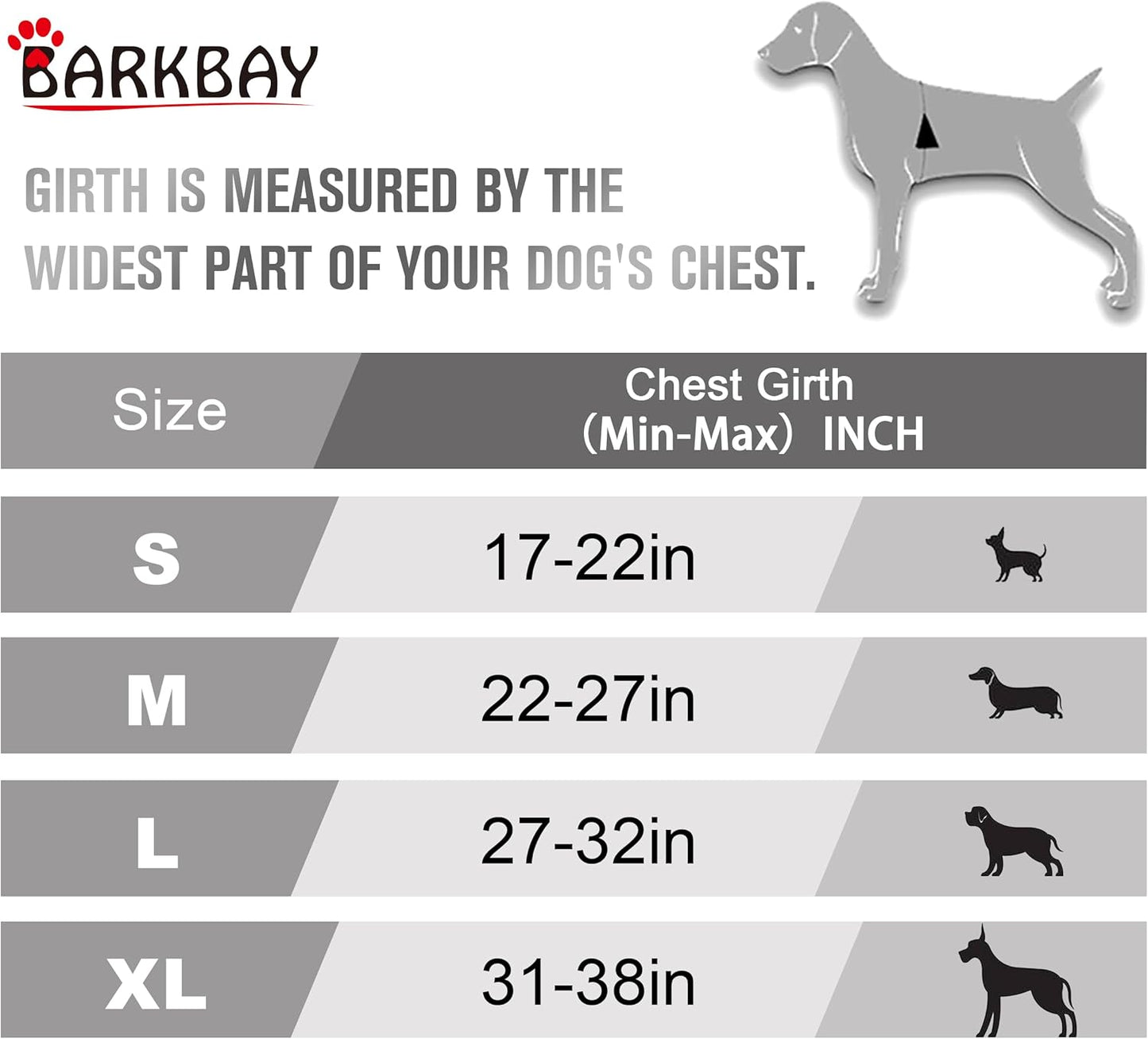 BARKBAY No Pull Dog Harness Front Clip Heavy Duty Reflective Easy Control Handle for Large Dog Walking(Purple,M)